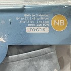 Halo Sleepsack 100  Cotton Swaddle - Baby Blue Newborn Back Is Best 2-in-1