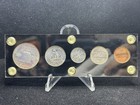 1961 U s  Mint Silver Proof Set In Capital Holder 5 Coins