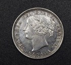 1858 Canada 20 Cent Silver  au   free S h After 1st Item 