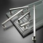 Brushed Nickel Modern Cabinet Handles Bar Pulls Kitchen Hardware Stainless Steel