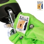 Mammoth Sold Secure Gold 12mm X 1 8m Motorcycle Motorbike Square Chain Lock
