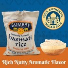 Bombay Market Brown Basmati Rice - Aromatic   Nutty Flavor Basmati Rice - 20lb