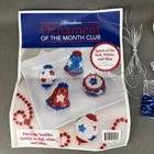 Herrschners Sequin Bead Patriotic Christmas Ornament Kit