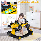 Baby Walker Convertible Baby Push Walker   Race Car Mode 3 Heights   2 Speeds Us