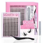 Fairy Lash Clusters Kit 8-18mm Manga Eyelash Clusters C Curl - Widespan Diy
