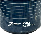 Zenith Data Systems Coffee Mug Blue Vintage 1980s Computer Advertising England