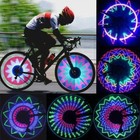 2-10pcs Led Flashing Colorful Bicycle Cycling Wheel Spoke Signal Light For Bike