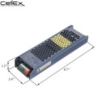 Led Power Supply 24v 500w  Ip20 Led Driver  Led Transformer 100-130 Vac 50 60hz