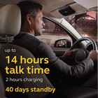 Bluetooth Car Speakerphone Jabra Freeway 100-46000000-02 Black