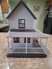 New Ray Plastic Two Story White Farmhouse 9 3 8  X 6 1 2  X 8  5 8  