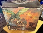 Two Dragons Fighting Over Orb  10 2 Inch By Veronese Dsc With Original Box 2006 