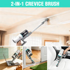 Haushof Stick Vacuum For Pet Hair Hardwood Floor Carpets Cordless Vacuum Cleaner