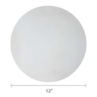 Silver Round Cake Board  12 Inch Diameter  3 Counts 