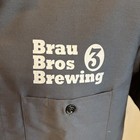 Red Kap Mechanic Technician Uniform Mens Work Shirt Men   s M Brau Bros  Brewing