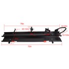 Motorcycle Carrier Hitch Mount Dirt Bike Rack 2inch Trailer Scooter Hauler Ramp