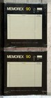 2 Nos Vintage Memorex 90 Reel To Reel Tapes 1 4  X 7  X 1800  Factory Sealed