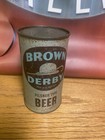 Brown Derby Beer Flat Top Beer Can Los Angeles Ca Maier Brewing Old Oi Vintage