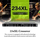 234xl Crossover  Stereo 2 3 Way Mono 4 Way Crossover  Professional Sound Periphe