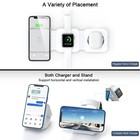 3 In 1 Wireless Charger Dock Charging Station For Iphone  Iwatch  Airpods