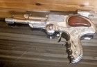 Rare Vintage Bcm Space Outlaw Atomic Pistol Ray Gun W  Original Box Uk Toy 1960s