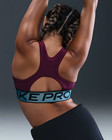 Nwt Kids Nike Pro Swoosh Sports Bra With Shine Accents Maroon