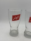 3 Vintage Schlitz 10oz 6    Tall Beer Glasses Milwaukee Wisconsin Pb1