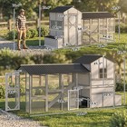 147  Extra Large Chicken Coop  Wooden Hen House For 8-10 Hens