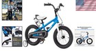 Lightweight 16-inch Kids Bicycle With Adjustable Handlebars For Easy Learning