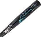 Ken Griffey Jr    Sr  Autographed Slugger Bat Back To Back Hr Beckett 230131