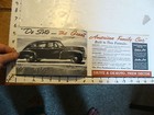 Vintage Brochure  Desoto For 1940 ----original Brochure
