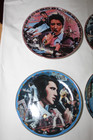 Elvis Presley 8 Plate Set  Musical Tribute To Elvis The King Plate Collection