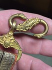 Rare Vintage Wwi 1800s F J I  Military Belt Buckle Fji Eagle S Hook Clasp German