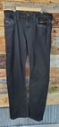 Men s Rock Revival Denim Blue black Jeans Brayden Slim Straight 34 31