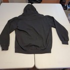 Colosseum Hoodie Men s Large Charcoal Navy Football Team Logo Cotton Polyester