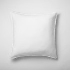 Heavyweight Linen Blend Throw Pillow Warm - Casaluna