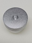 45 Rpm Record Adapter  Silver  Dome W level Aluminum For 7  Inch Vinyl Records