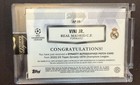2022-2023 Dynasty Vini Jr Jersey Patch Auto  10 Ap-v8 Match Worn Brazil Madrid