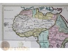 1718 Kingdoms Africa  Map Original Antique      Madagascar  Congo   Senegal  Ghana