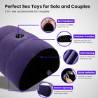 Dildo Mount Pillow Sex Position For Adults Furniture Blue 