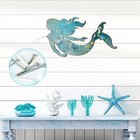 Metal Mermaid Wall Art Rustic Hanging Mermaid Wall Decor  Metal Mermaid9045