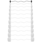 Rubber Fixed Barbell  Pre-loaded Weight Ez Curl Bar For Weightlifting