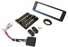 Single Iso Din Radio Cd Install Mount Dash Kit Wire Harness Fits Harley Davidson