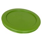 Pyrex 7200-pc Lawn Green Plastic Food Storage Replacement Lid Cover  3-pack 