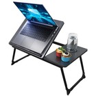 Foldable Laptop Table Stand Lap Sofa Bed Tray Computer Notebook Desk Adjustable