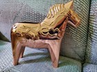 Swedish Absolut Elyx Copper Dala Horse Drink Vessel From Sweden