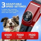 Professional Pet Clippers Dog Grooming Kit Heavy Duty Trimmer Thick Hair Us