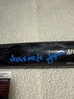 Jsa Milwaukee Brewers Jesus Made Autographed Game Used Bat Signedtwice Full Name