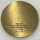 Rare 2009 Geocaching Coin Time Dial 83 100