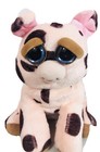 Feisty Pets Mort The Snort Plush Pig Pink   Brown Stuffed Animal Toy