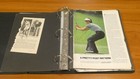 Lot Of 60 Vintage Golf Autographs In Binder From 1970s Hofs Stars Dec  Men Women